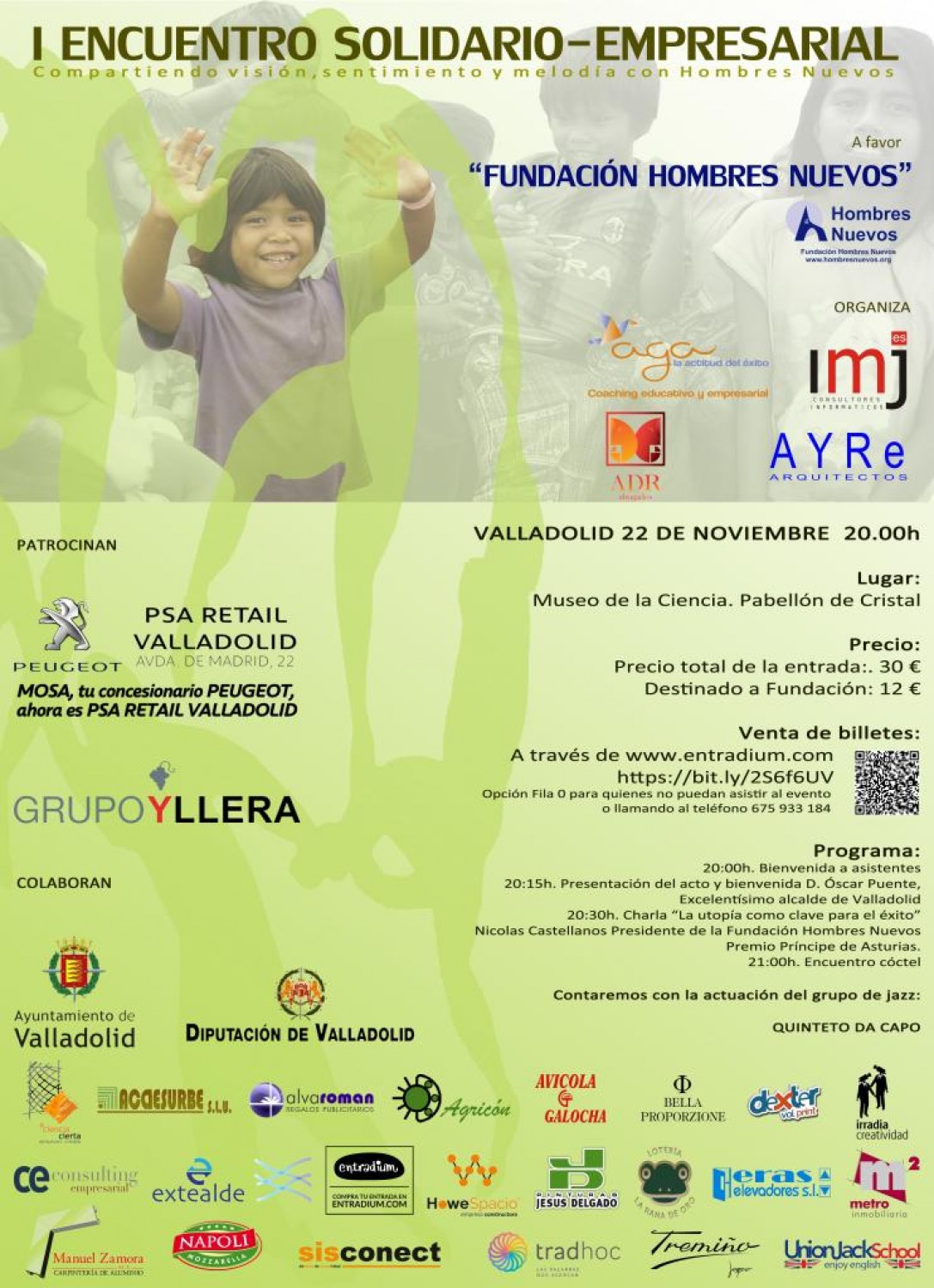 Encuentro Solidario Empresarial  para Fundación Hombres Nuevos